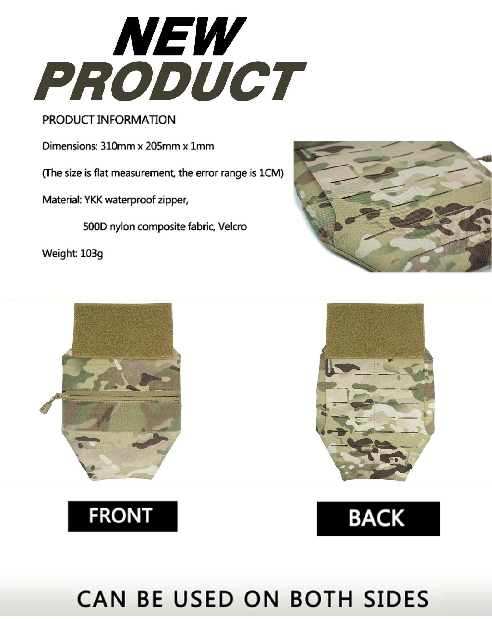 Protector de cuello, armadura de hombro, suspensorio para chaleco táctico JPC FCSK 6094 - imagen 4