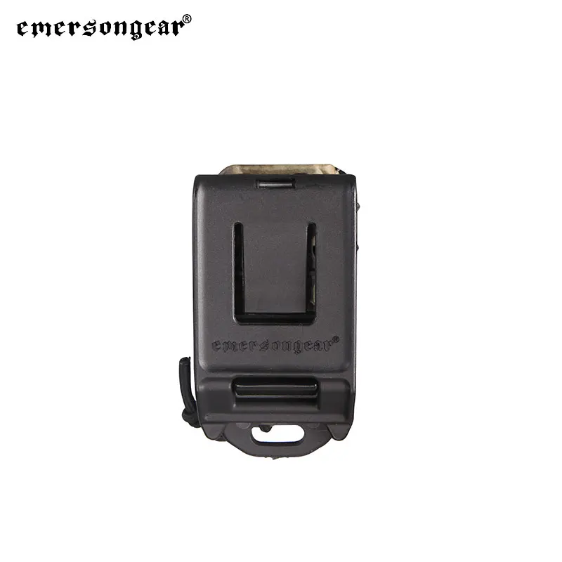 Emersongear-bolsas para revistas de 9mm, Clip para cinturón, bolsa Molle de plástico, Softshell, estilo código G, pistola de escorpión, portador individual Mag - imagen 4