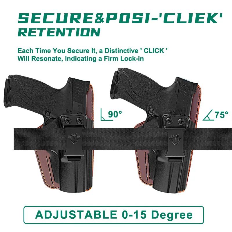 Funda IWB Kydex para pistola – Porte oculto multimarca - imagen 5