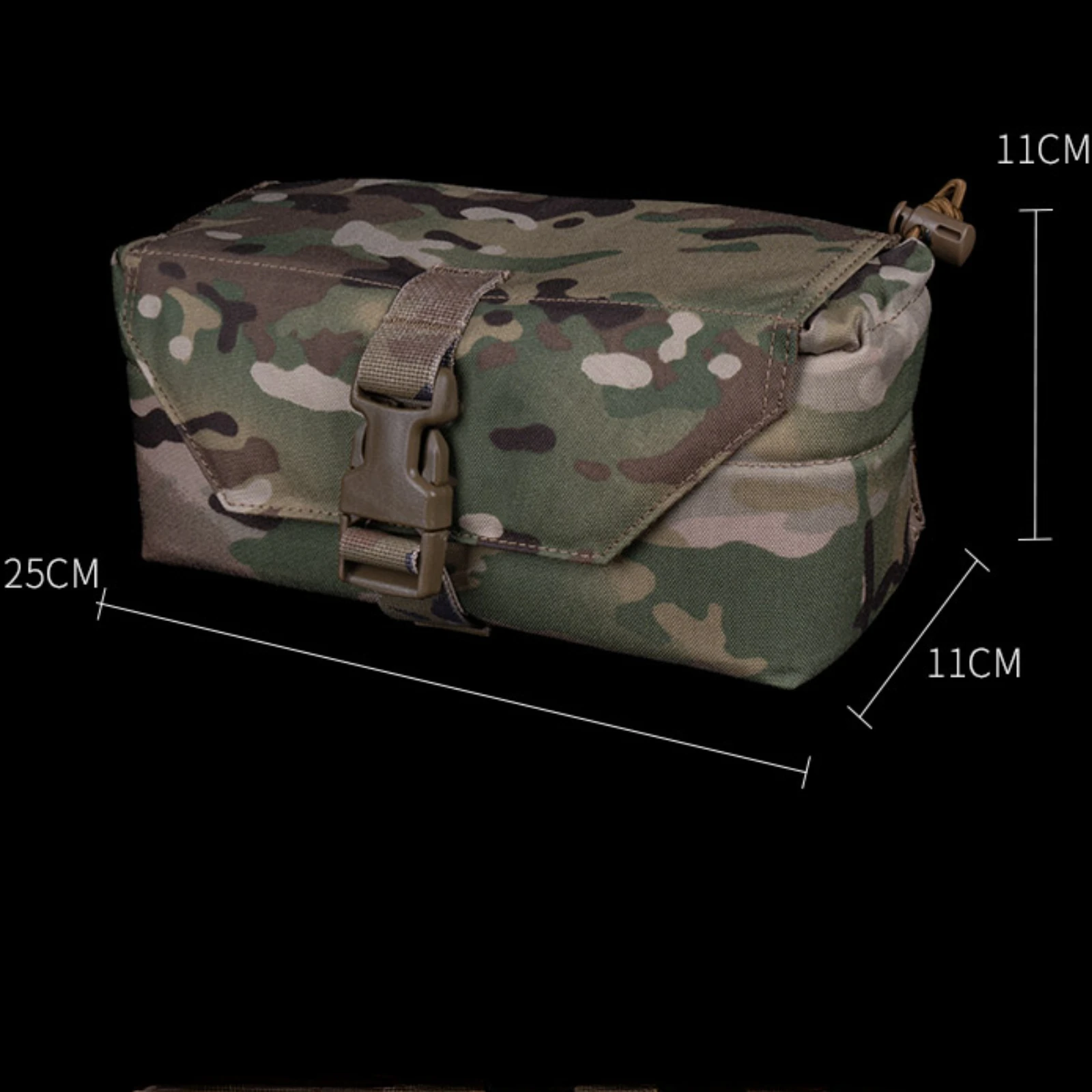 Bolsa táctica GPNVG 18 NVG, Estuche de transporte de visión nocturna de suelo panorámico acolchado MOLLE para tiro Airsoft, caza, Cosplay - imagen 2