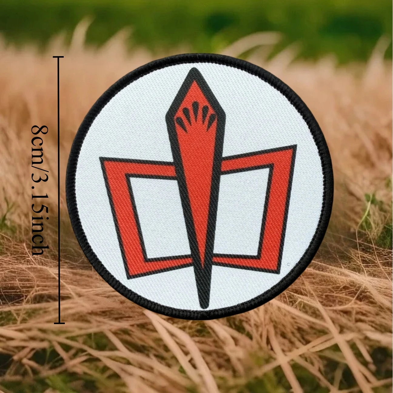 Parche "el héroe más grande", insignia de moral táctica, pegatina de mochila personalizada del ejército militar, parches de gancho y bucle impresos para ropa - imagen 3