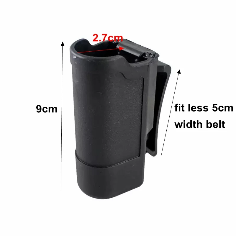 Funda para linterna, cinturón de servicio, funda de transporte para antorcha táctica Universal, luz de Flash para exteriores, soporte para linterna ajustable