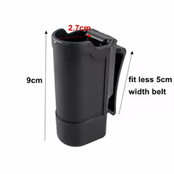 Funda táctica para linterna con soporte ajustable de servicio