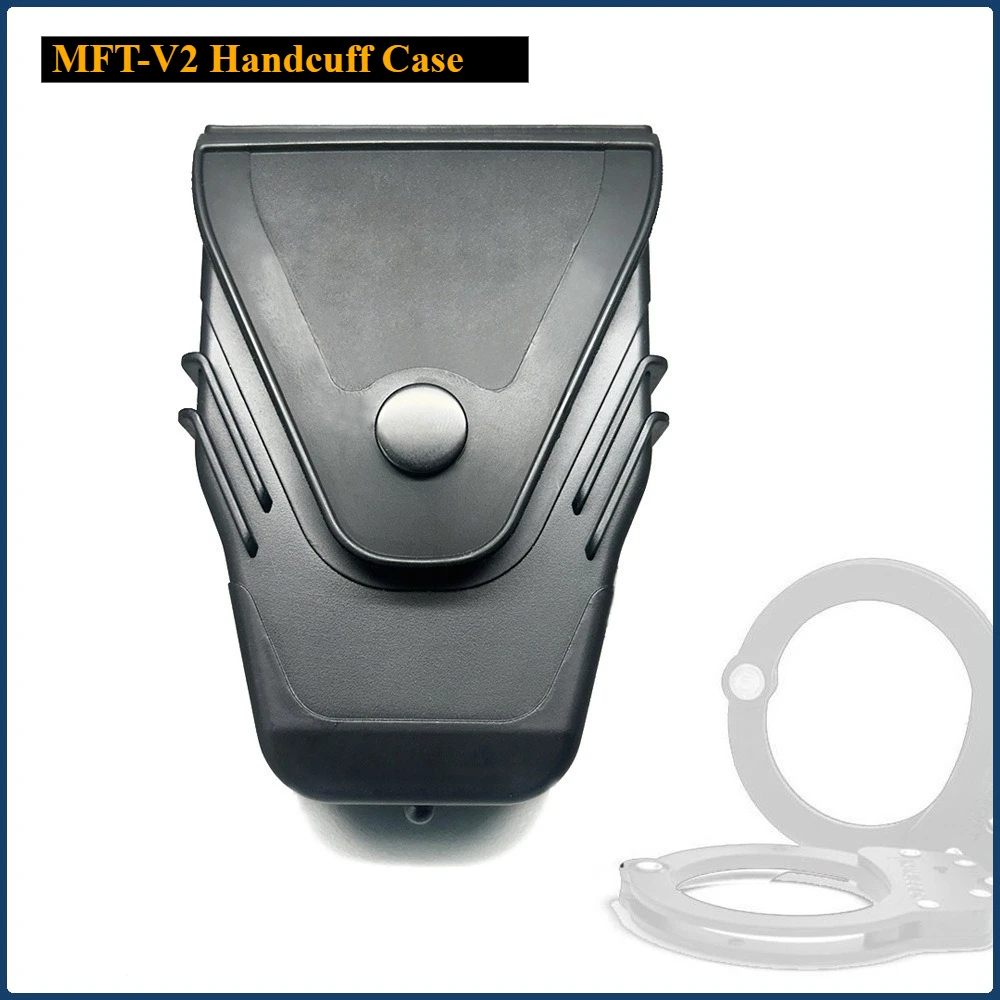 MFT V2 Funda para esposas Clip para cinturón táctico Funda para esposas de liberación rápida para un transporte seguro