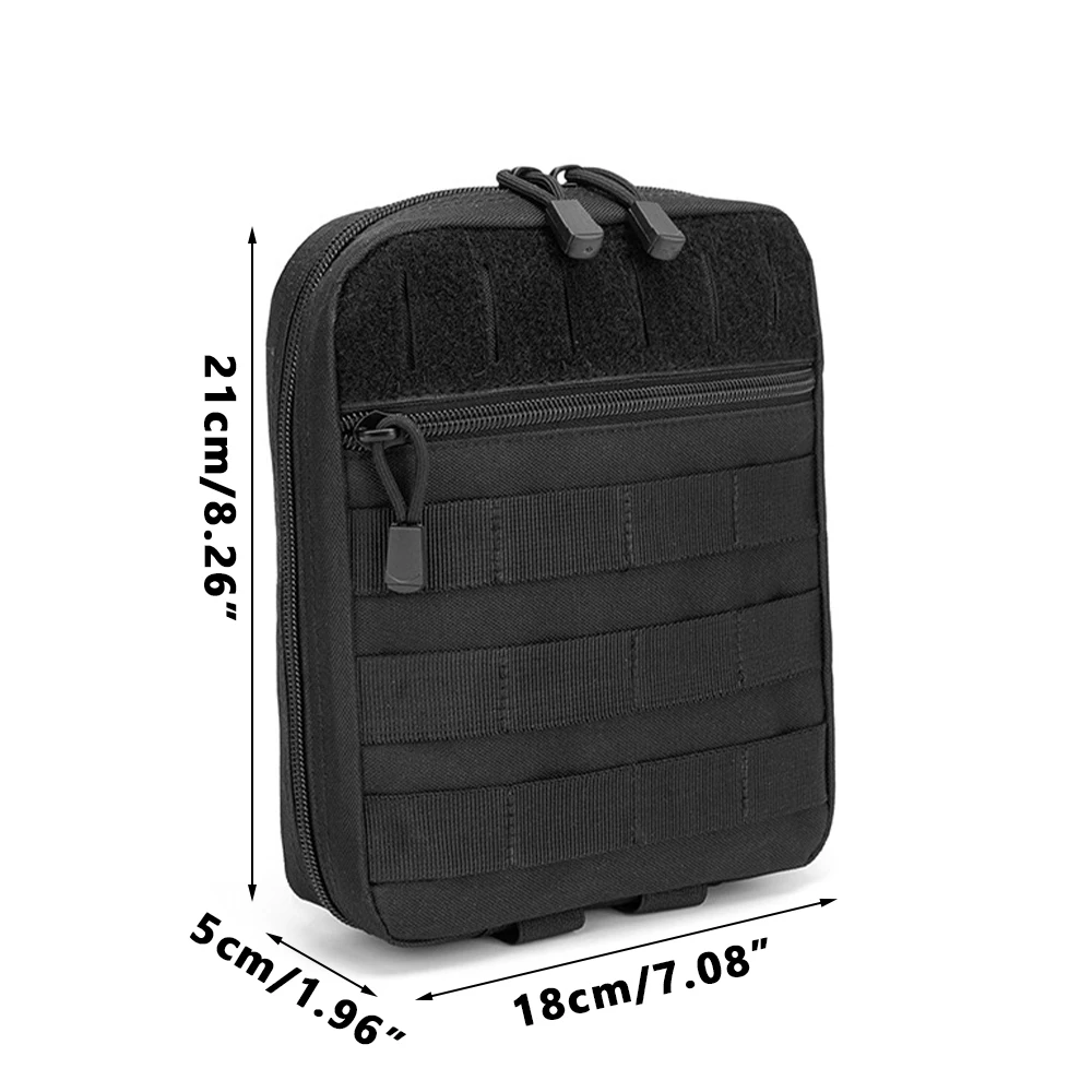 Bolsa táctica para exteriores, bolsa Molle EDC, bolsa médica, botiquín de primeros auxilios de supervivencia táctica, bolso de almacenamiento multiherramienta, riñonera - imagen 2