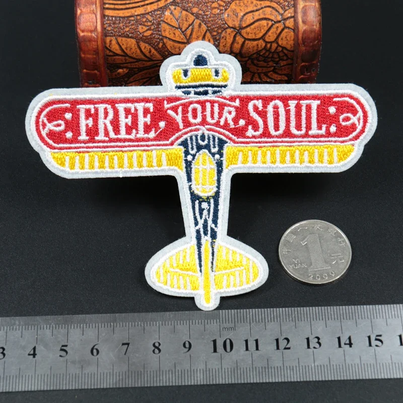 Parches de hierro para pistola superior, parche militar diy, bordado, insignia táctica de piloto de aviación, brazalete, ropa, mochila, decoración, pegatina 3d - imagen 4