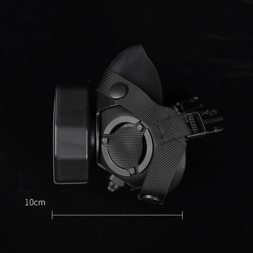 Respirador táctico especial, máscara de Gas, versión de comunicación, caza al aire libre, combate, Airsoft, media cara, accesorios de Cosplay para Halloween - imagen 4