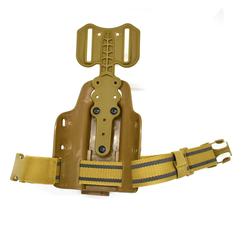 Adaptador táctico Flex, plataforma de pierna caída para G17 G19,1911,P226, M9,USP, accesorio para funda de pistola de caza - imagen 5