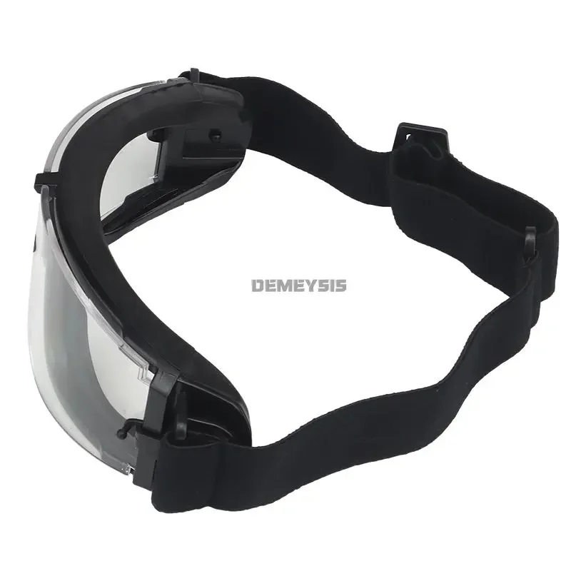 Gafas tácticas de 3 lentes UV400 para disparar Paintball, gafas de seguridad a prueba de viento, resistentes a impactos, para motocicleta, caza, combate - imagen 4