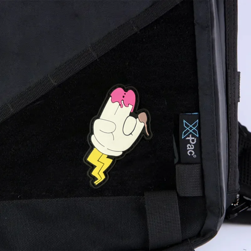 Parche divertido y bonito, insignia de moral táctica, bordado con gancho y bucle, mochila, accesorios de decoración de ropa, pegatinas, brazalete - imagen 5