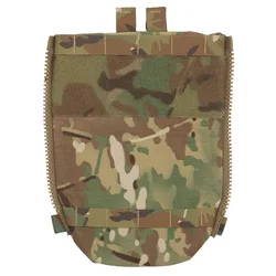 Panel trasero FCPC V5 MOLLE: bolsa agua y mapa para airsoft