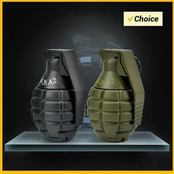 FTactical Airsoft-granadas de mano de juguete, 1 Uds., modelo M26 de plástico, anillo de tracción de impacto alimentado por resorte, juguete de Granada de agua para regalo de 14 años