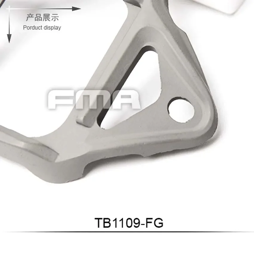 Casco FMA Adaptador de montaje NVG Casco VAS Cubierta de aluminio TB1109 FG - imagen 5