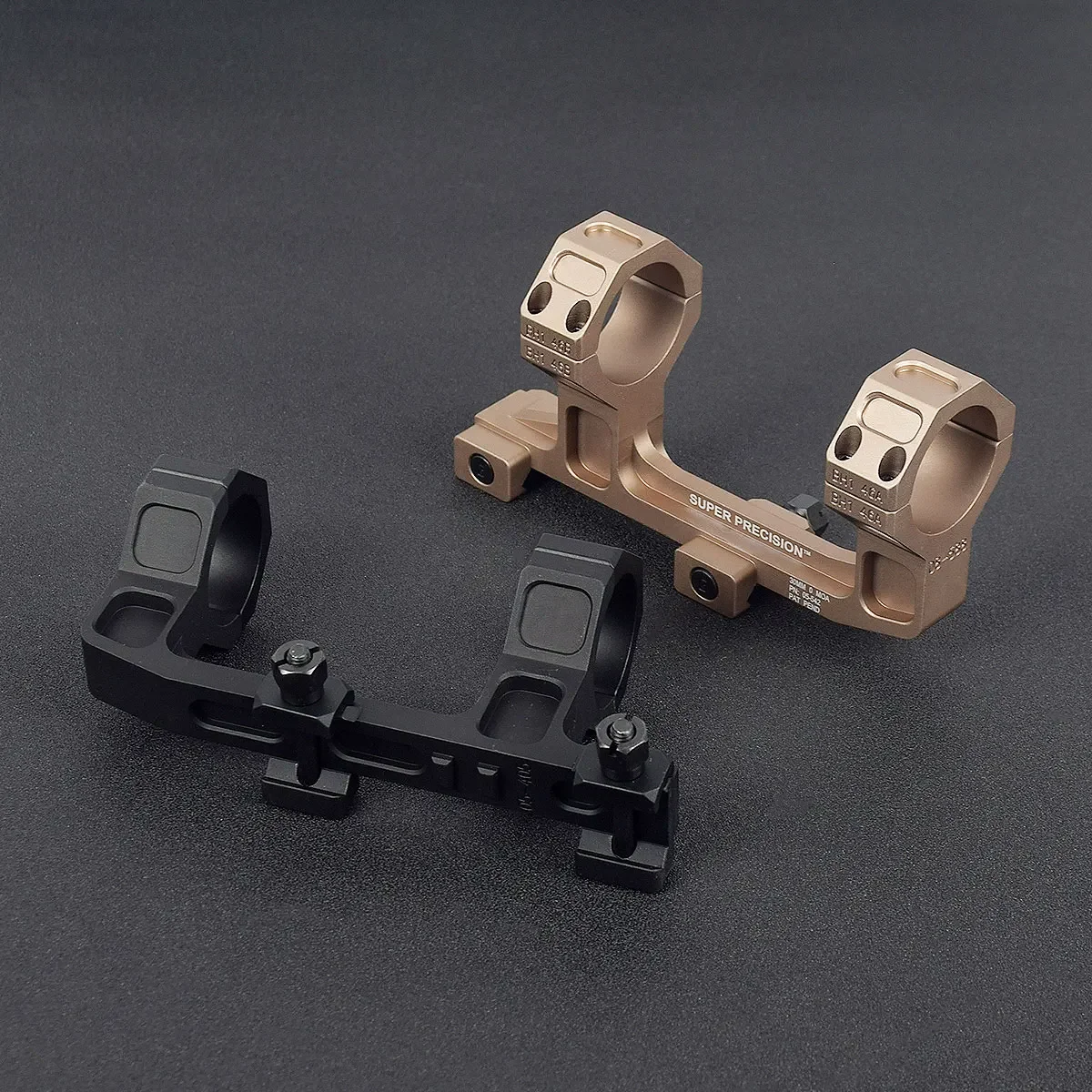 Montaje táctico 1,93 para pistola voladiza AR15, soporte para mira óptica de Rifle, montaje de anillos QD de 25,4mm y 30mm con riel Picatinny de 20mm - imagen 3