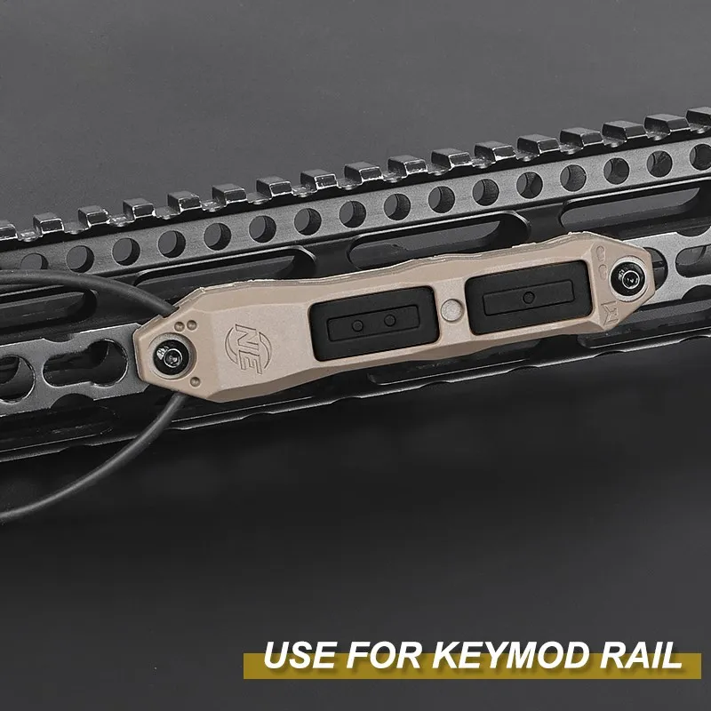 WADSN-interruptor de presión de Control Dual, cinta táctica remota para DBAL A2 PEQ NGAL SF M600 M300, linterna de grúa SF, enchufe de 2,5mm, nuevo - imagen 3