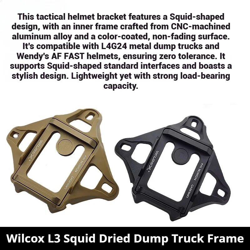 Casco táctico OPS FAST Generación 3, accesorios de tinta de calamar SF, base de soporte modificada de Mickey Mouse, marco interior de núcleo de aluminio - imagen 3