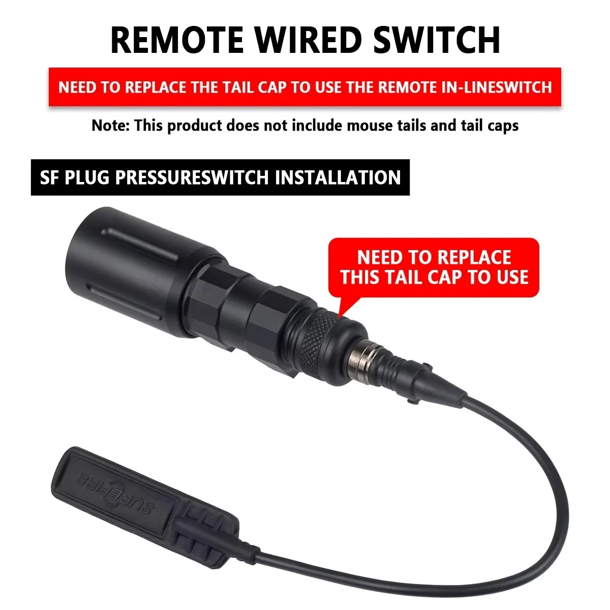 Linterna táctica PLH-V2 Led de 1300 lúmenes, potente arma de explorador de Metal, luz para riel Picatinny, caza, Airsoft - imagen 4