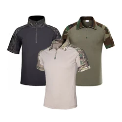 Camisa táctica transpirable camuflaje hombre – Caza y entrenamiento
