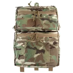 Chaleco táctico LV119, portador de placa, mochila, Panel trasero de asalto, núcleo para Mag/Mapa/almacenamiento de agua, bolsa grande, equipo de caza Airsoft