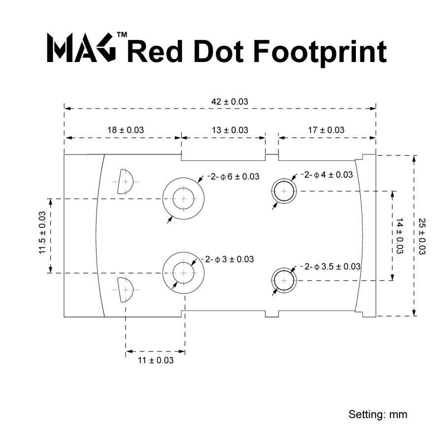 Vector Optics-mira de punto rojo cerrada para caza, de acero #45 visor óptico, huella VOD - imagen 2