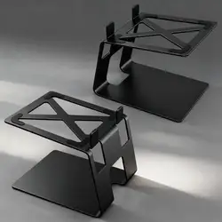 Soporte altavoz Metal placa Base gruesa Control avanzado vibración organizadores escritorio multifuncionales K1KF