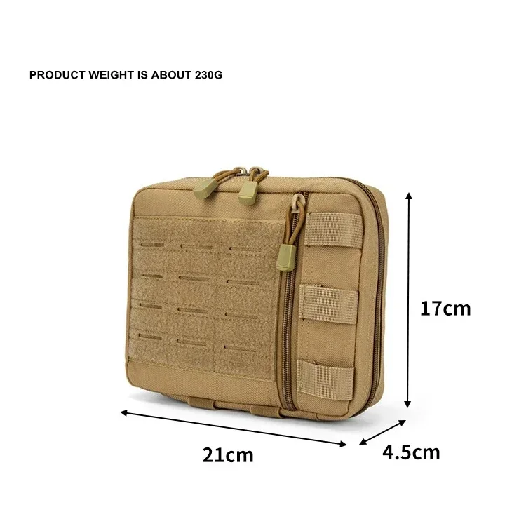 Bolsa IFAK táctica MOLLE con soporte para torniquete y trauma - imagen 2