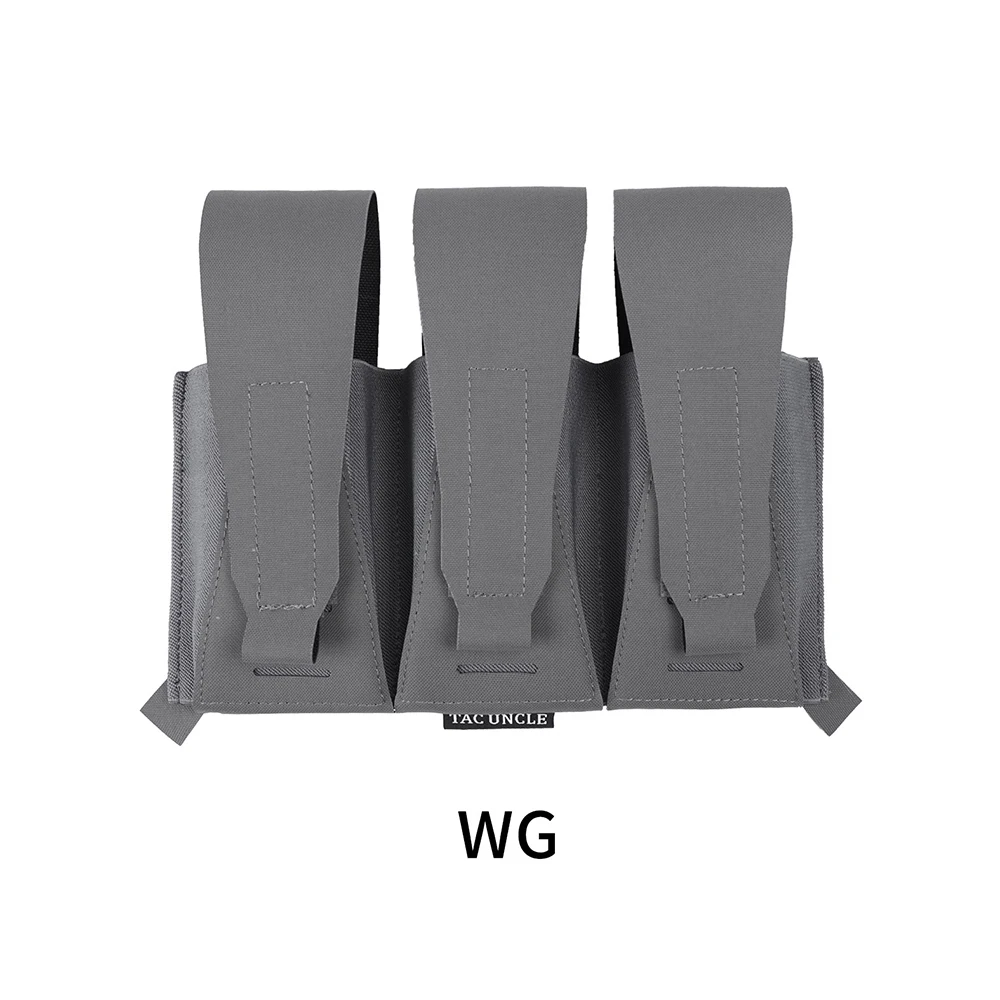 Funda táctica triple MOLLE cierre velcro - imagen 3