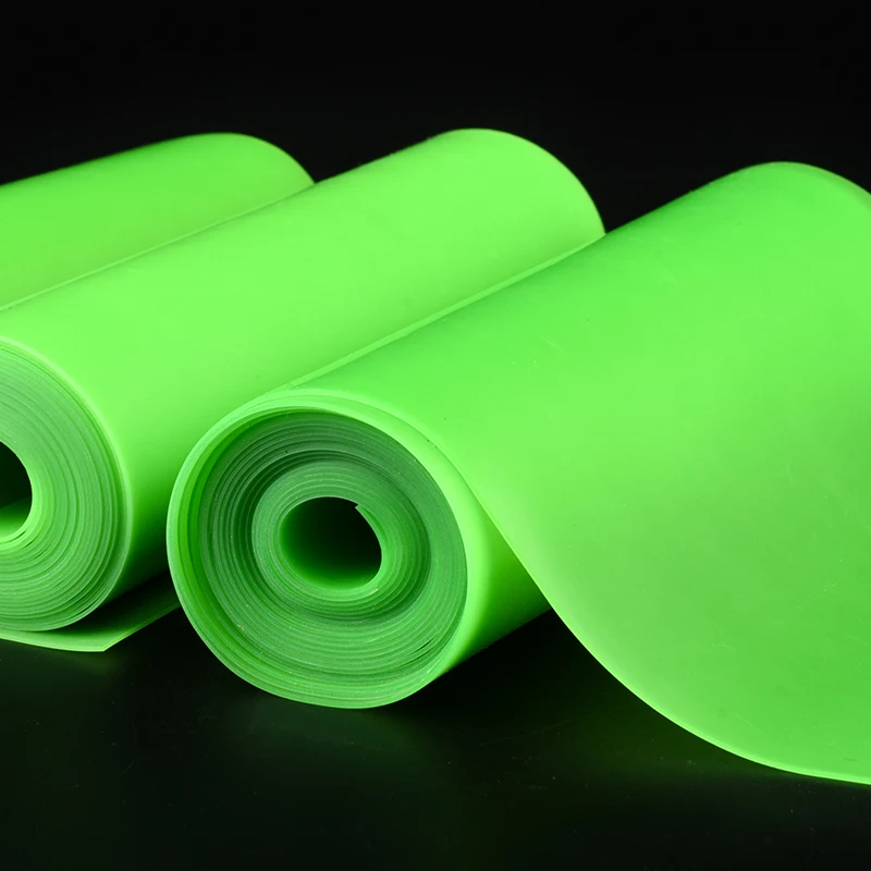 Banda de goma verde para eslingas de 15x200cm, banda de goma anticongelante resistente al desgaste, elástica 1:6, accesorios de tiro - imagen 4