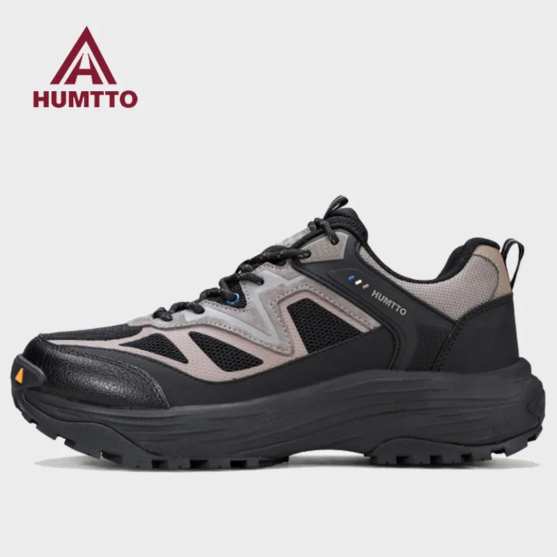 Humtto 2025 zapatos de senderismo para hombre, zapatos de trekking antideslizantes para exteriores, zapatillas deportivas transpirables todoterreno para mujer, zapatillas deportivas informales para caminar y viajar