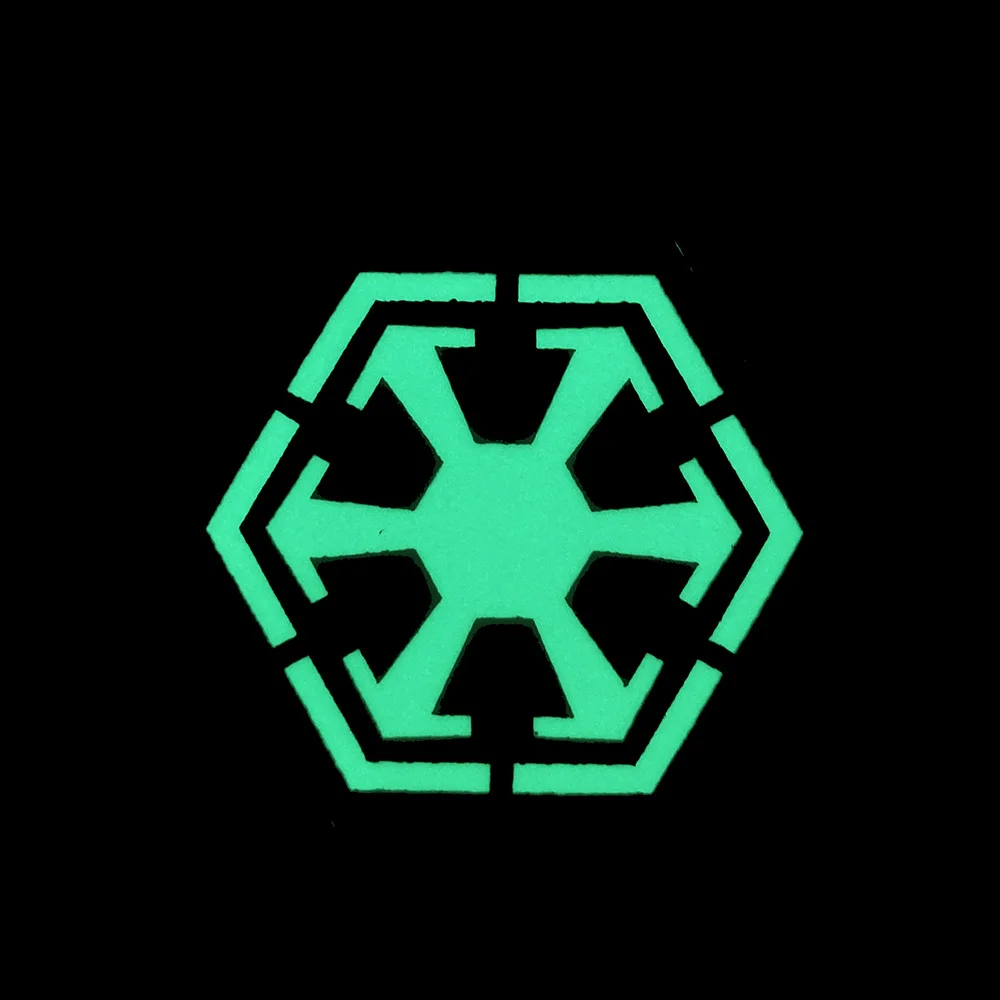 Empire galáctico planeta fuerza espacial orden Jedi República galáctica pegamento suave pegatina mágica luminosa bolsa al aire libre parche de insignia de moral - imagen 5