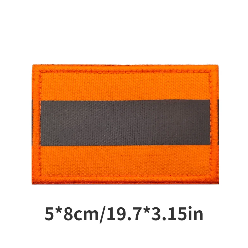 Parche reflectante de insignia bordada Alpha FSB, parches militares tácticos rusos, parches para gorra de mochila, gancho y bucle para ropa - imagen 4