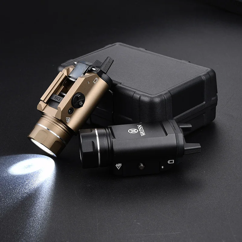 TR-1 táctica WADSN, pistola colgante, luz estroboscópica lúmenes de 800, potente linterna para Glock 17 19x300x400, caza Airsoft - imagen 2