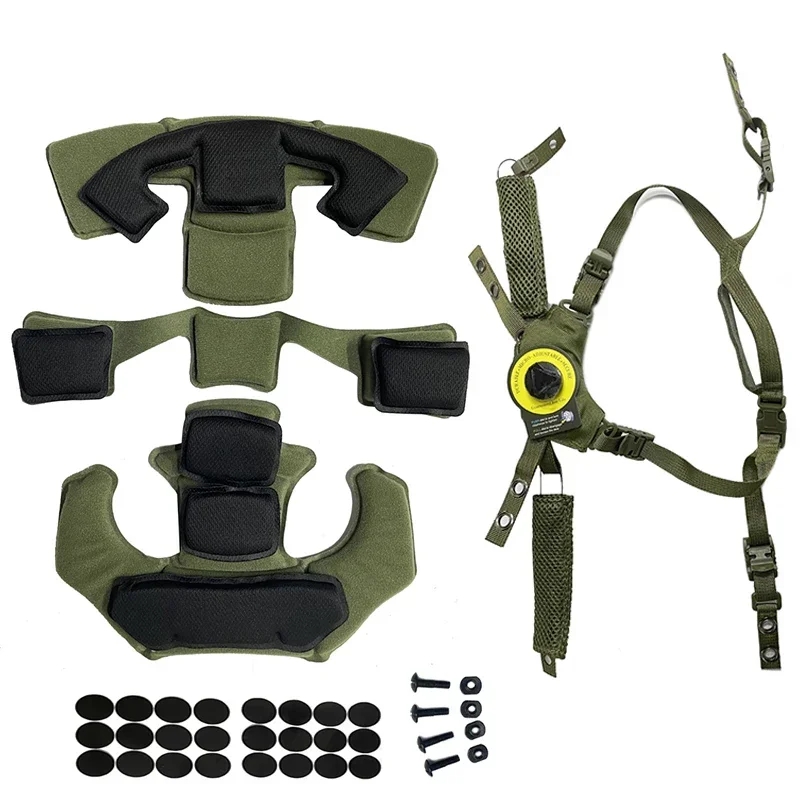 Almohadillas protectoras para casco de Paintball Airsoft táctico, almohadilla de espuma viscoelástica Gen1 para casco Wendy Fast MICH ACH