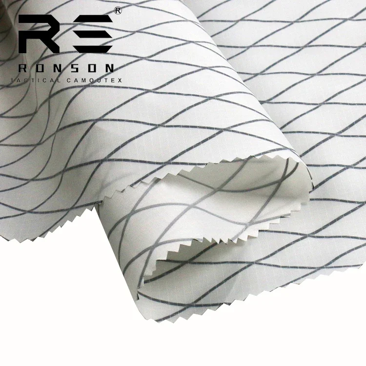 Tejido simple de nailon 210D, tejido a cuadros de nailon, x-pac compuesto de alta resistencia, resistente al agua, equipaje táctico, telas de equipo de caza - imagen 2