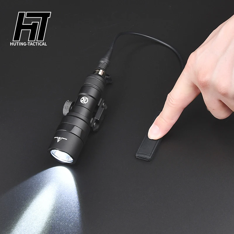 Linterna táctica M300C S Fire M300, luz de explorador de 510lm, compatible con riel Picatinny de 20mm, iluminación de campo al aire libre, Rifle de caza Airsoft - imagen 4