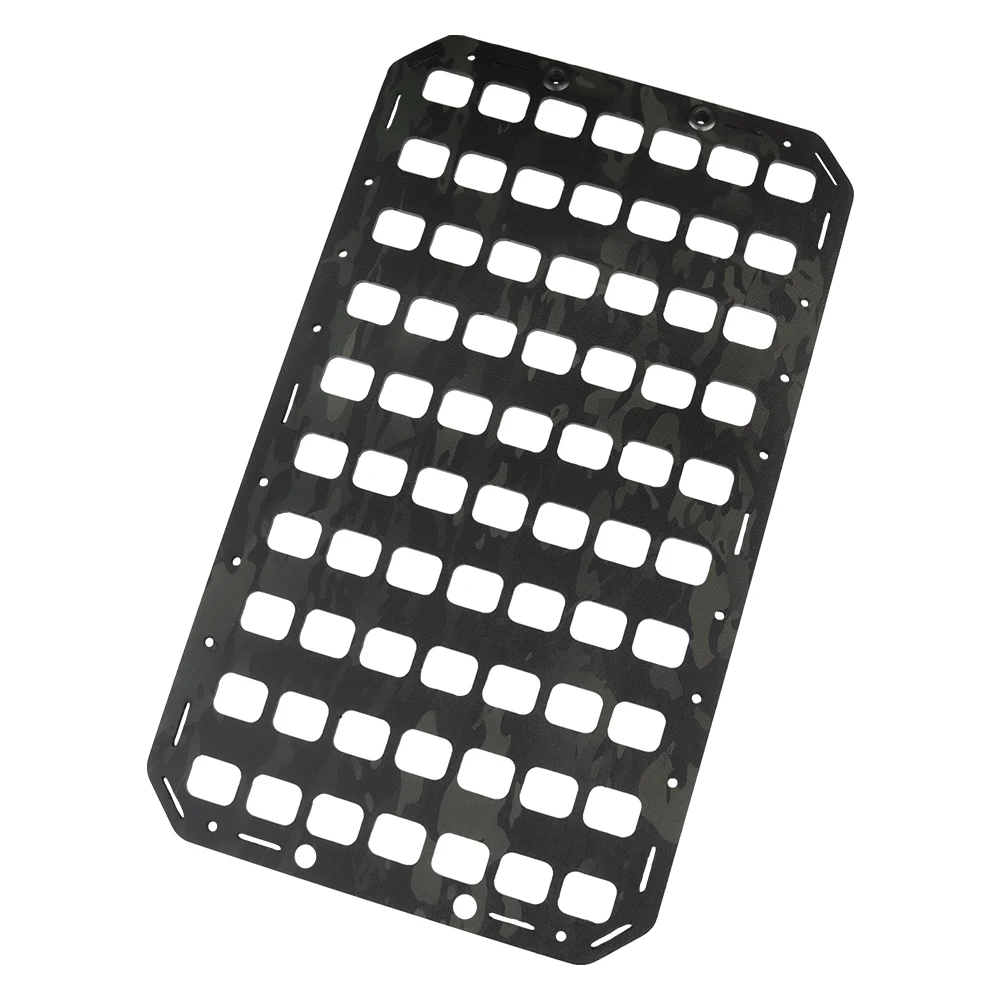 Organizador de asiento trasero de coche, Panel MOLLE rígido para vehículos, montaje de plataforma de almacenamiento Modular táctico para engranajes tácticos, 12,2x21 pulgadas - imagen 5