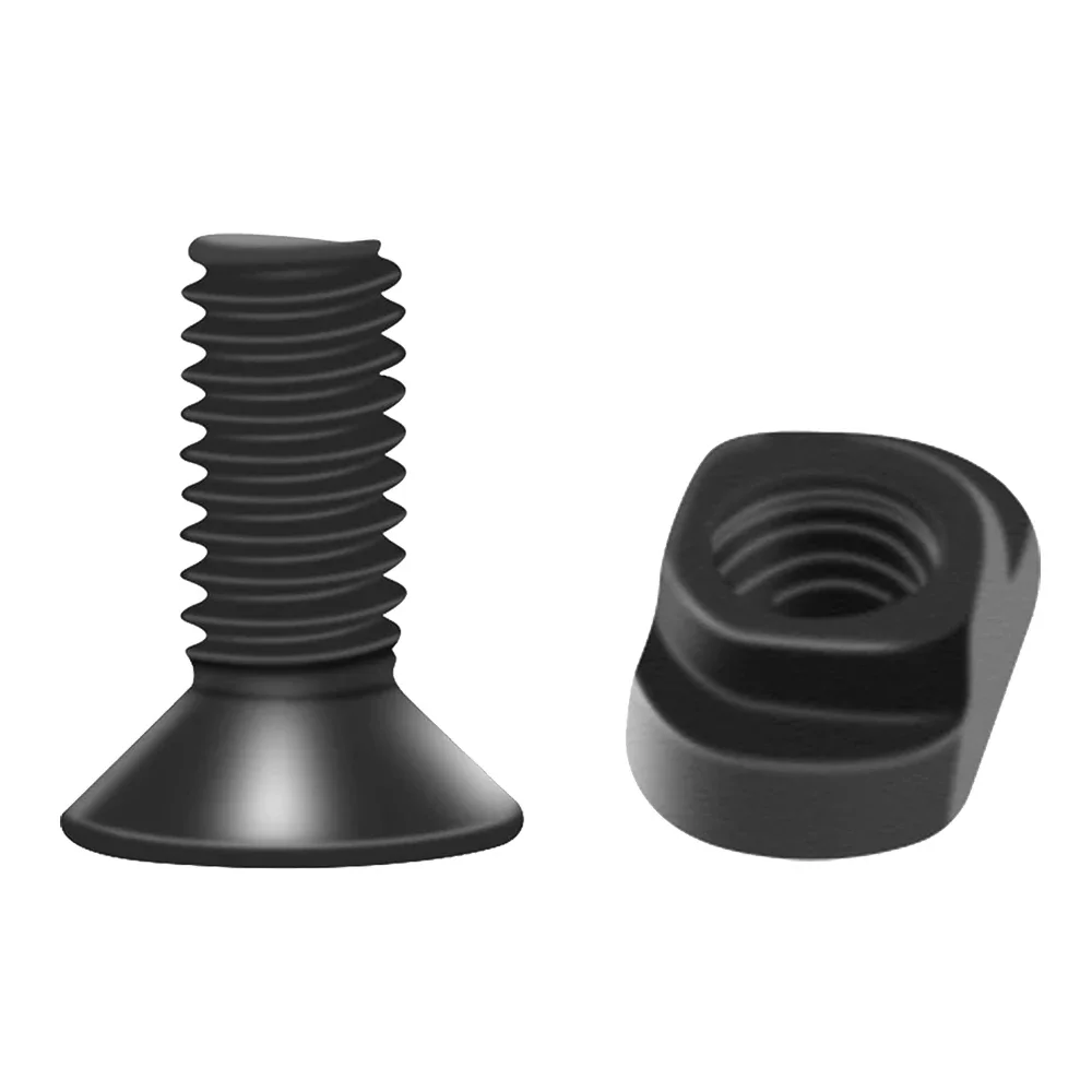 Táctico 10 unids/set M-LOK tuerca de tornillo carril de repuesto tuerca en T juego de repuesto de tornillo MLOK Rail Airsoft Rifle accesorios de pistola de caza - imagen 4