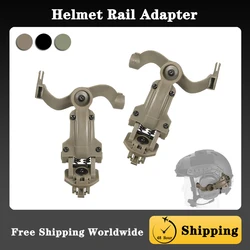 EARMOR M31/M32 adaptador riel arco casco táctico rotación multiángulo
