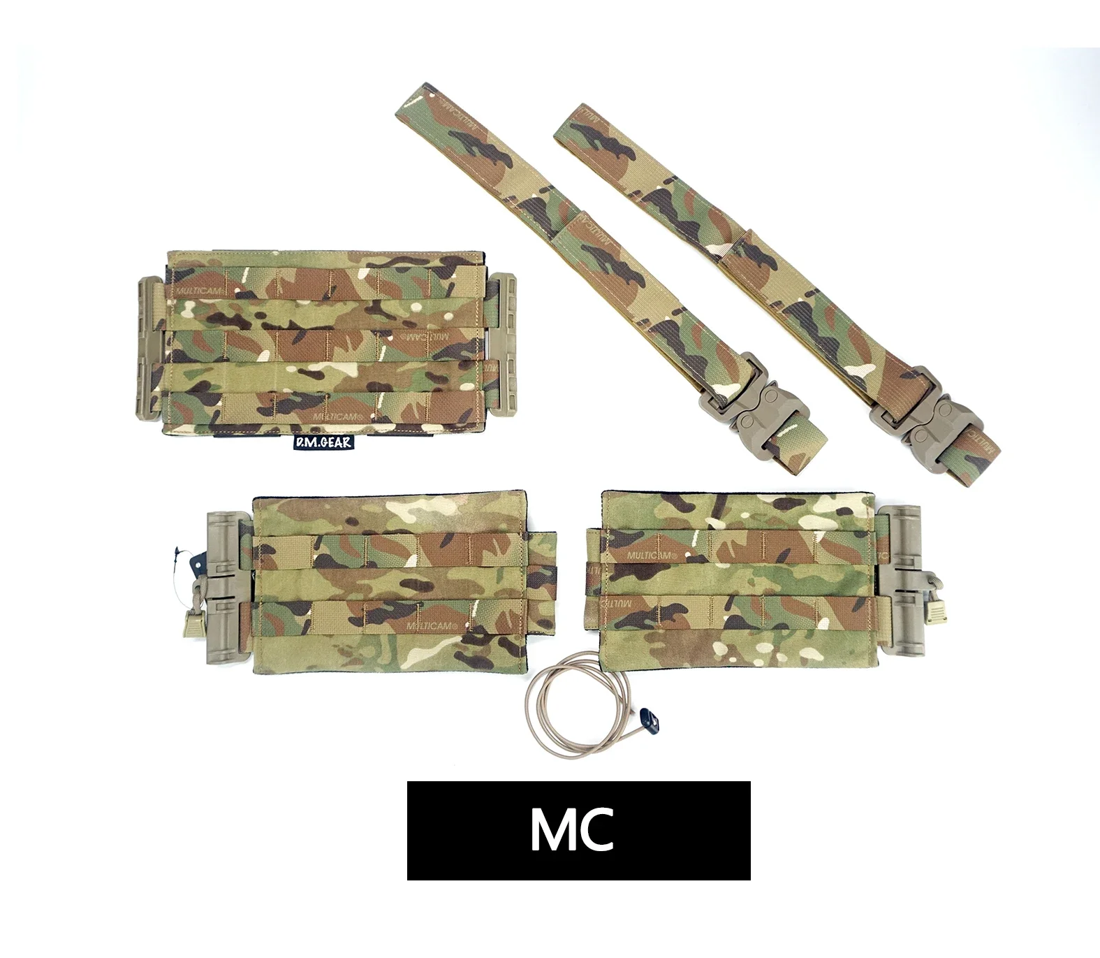 DMGear-Chaleco táctico negro, marco de placa S & S, Kit de conversión de liberación rápida, equipo de chaleco táctico - imagen 5