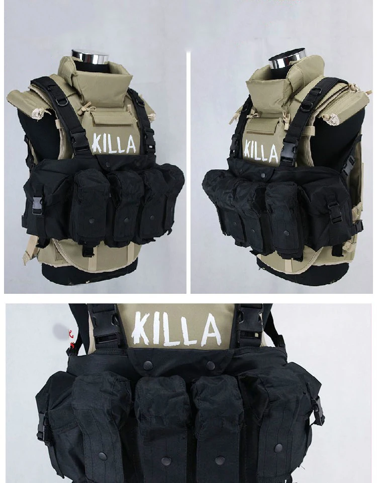 Chaleco a prueba de balas de las fuerzas especiales al aire libre, armadura Killa, Eva, suave, forrado, táctico, 6B13 - imagen 3