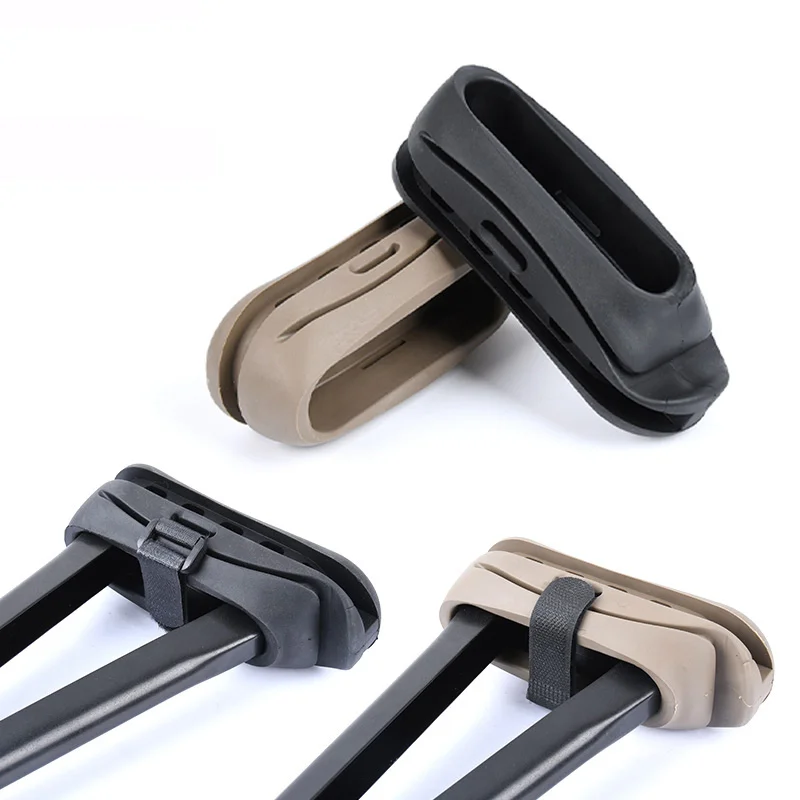 Almohadilla de goma a prueba de golpes para Rifle de caza, piezas de Paintball, accesorios de botón, cojín trasero, AK47, 74U, SVD, Stock de Airsoft táctico - imagen 4