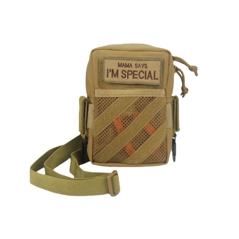 Molle-bolso de hombro táctico EDC, funda para teléfono, soporte para deportes al aire libre, Camping, senderismo, caza, riñonera - imagen 3