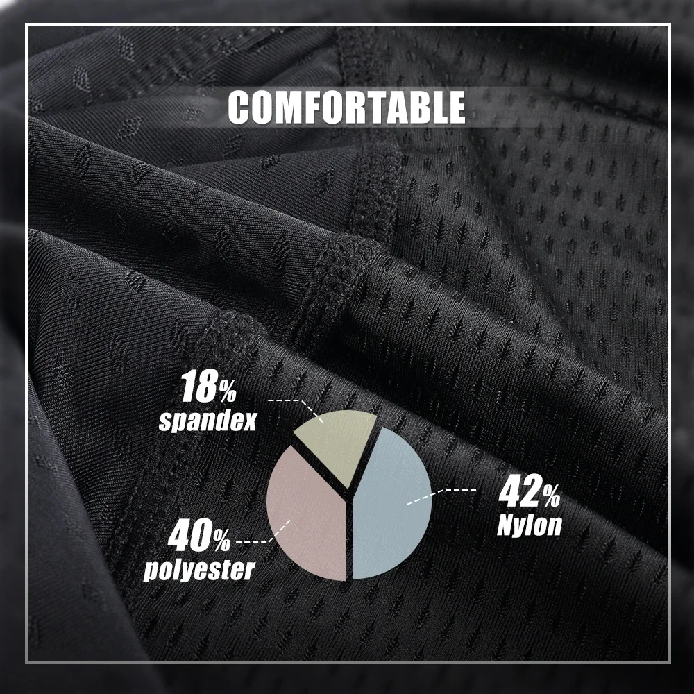 Gorro deportivo de secado rápido para correr, gorro negro para ciclismo, sombrero de pirata, montar en bicicleta, pescar, tenis, bicicleta, diadema para hombres y mujeres, bufanda - imagen 5