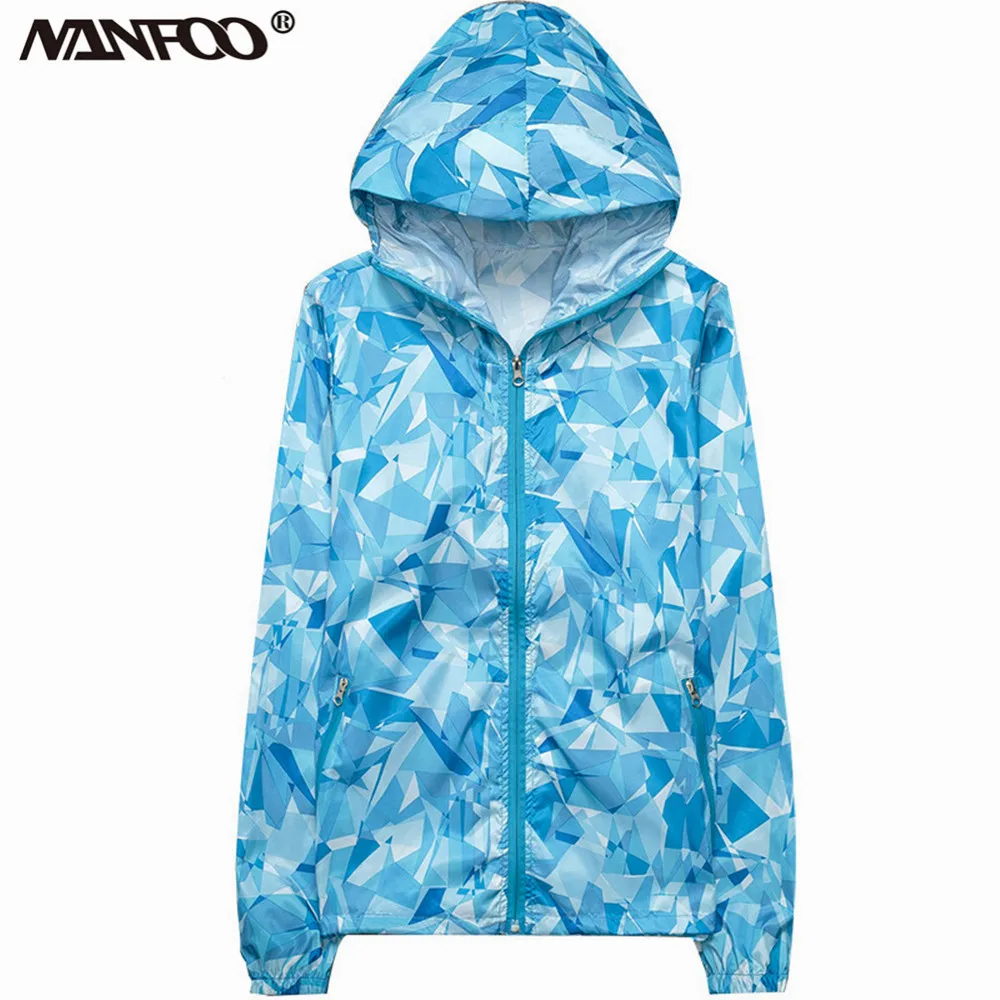 Chaqueta transpirable fina para exteriores, ropa de protección solar con cremallera, con capucha, para ciclismo y montañismo, para verano