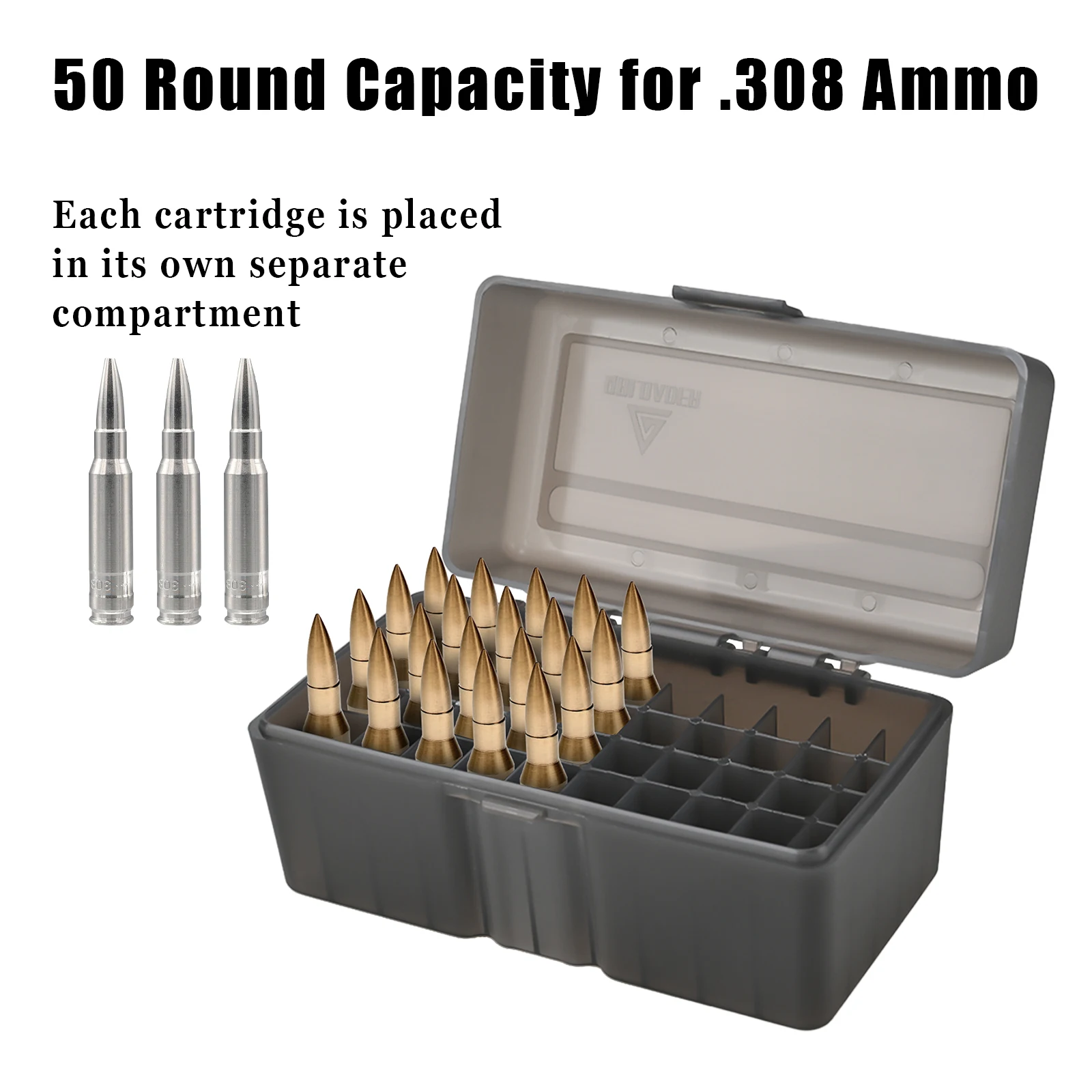 Caja portamunición táctica para 7.62x51 mm y 308 Winchester