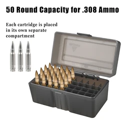 Caja portamunición táctica para 7.62x51 mm y 308 Winchester
