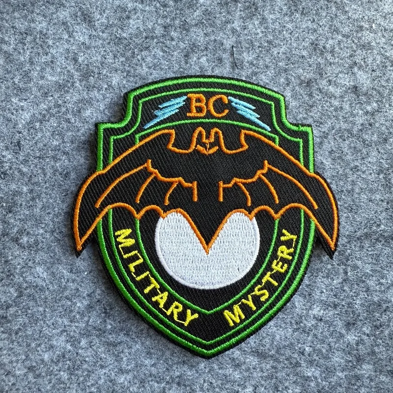 Insignia de moral divertida, parche táctico "ALLERGIC TO BULLSHIT", brazalete militar, parches bordados para chaqueta, mochila - imagen 2