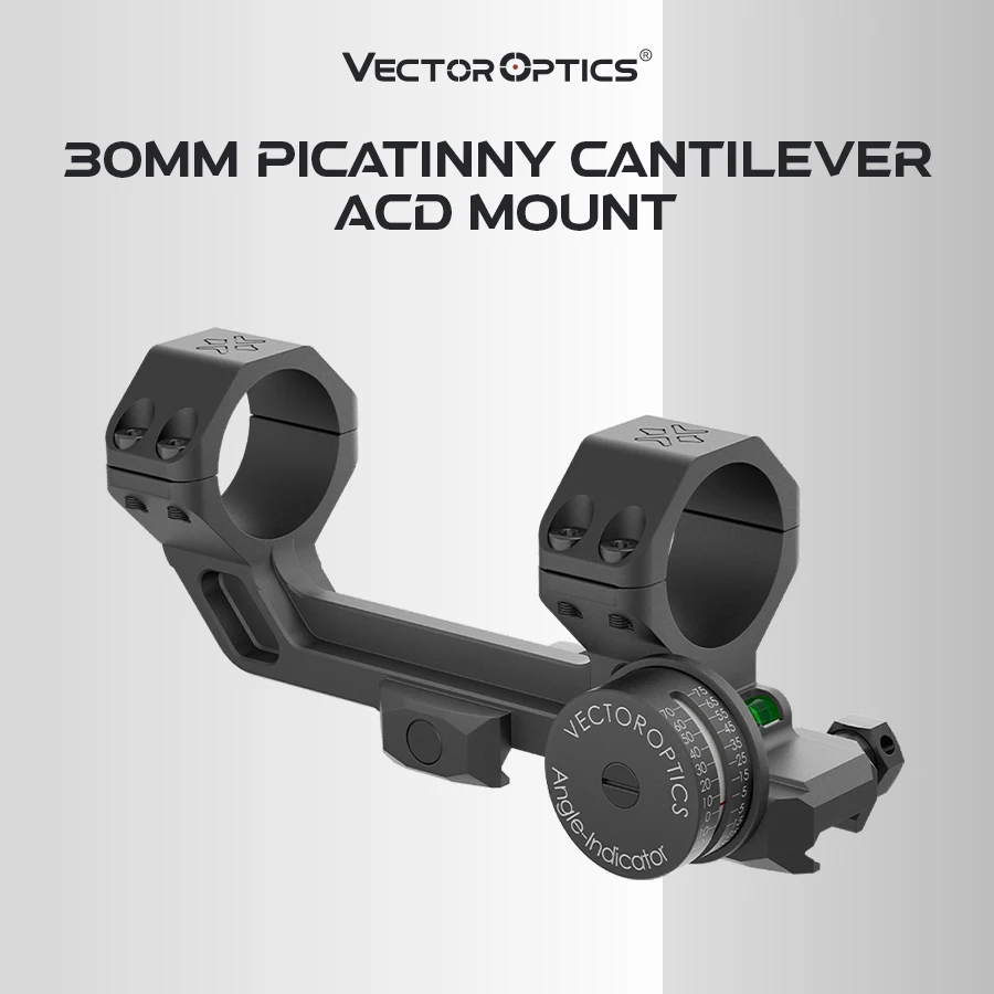 Montaje Picatinny cantilever 30mm para óptica – Caza táctica