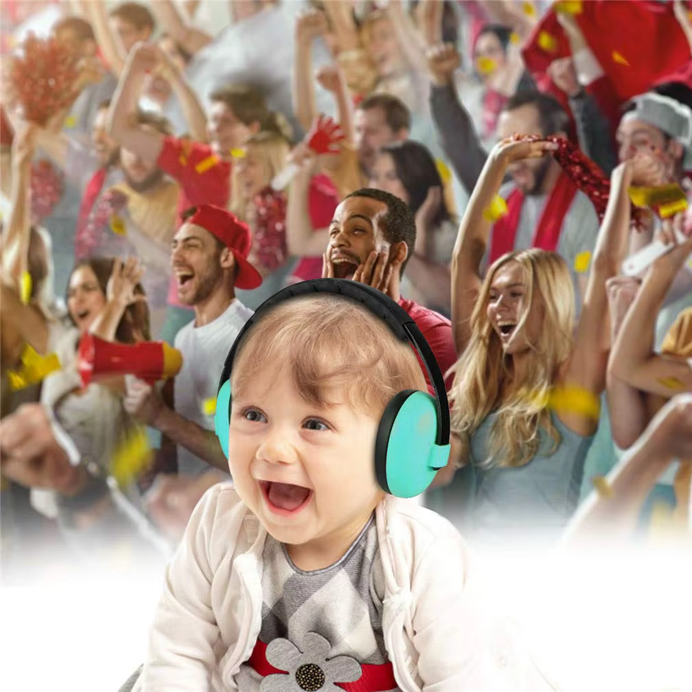 Auriculares antirruido plegables para viaje