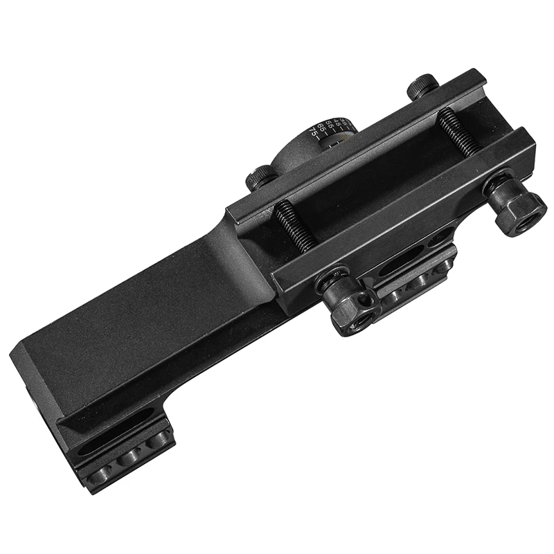 FIRE WOLF-monturas de mira telescópica para caza, accesorio táctico con indicador de ángulo, nivel de burbuja, alcance de 25,4mm/30mm, anillos de montaje de aleación de aluminio - imagen 4